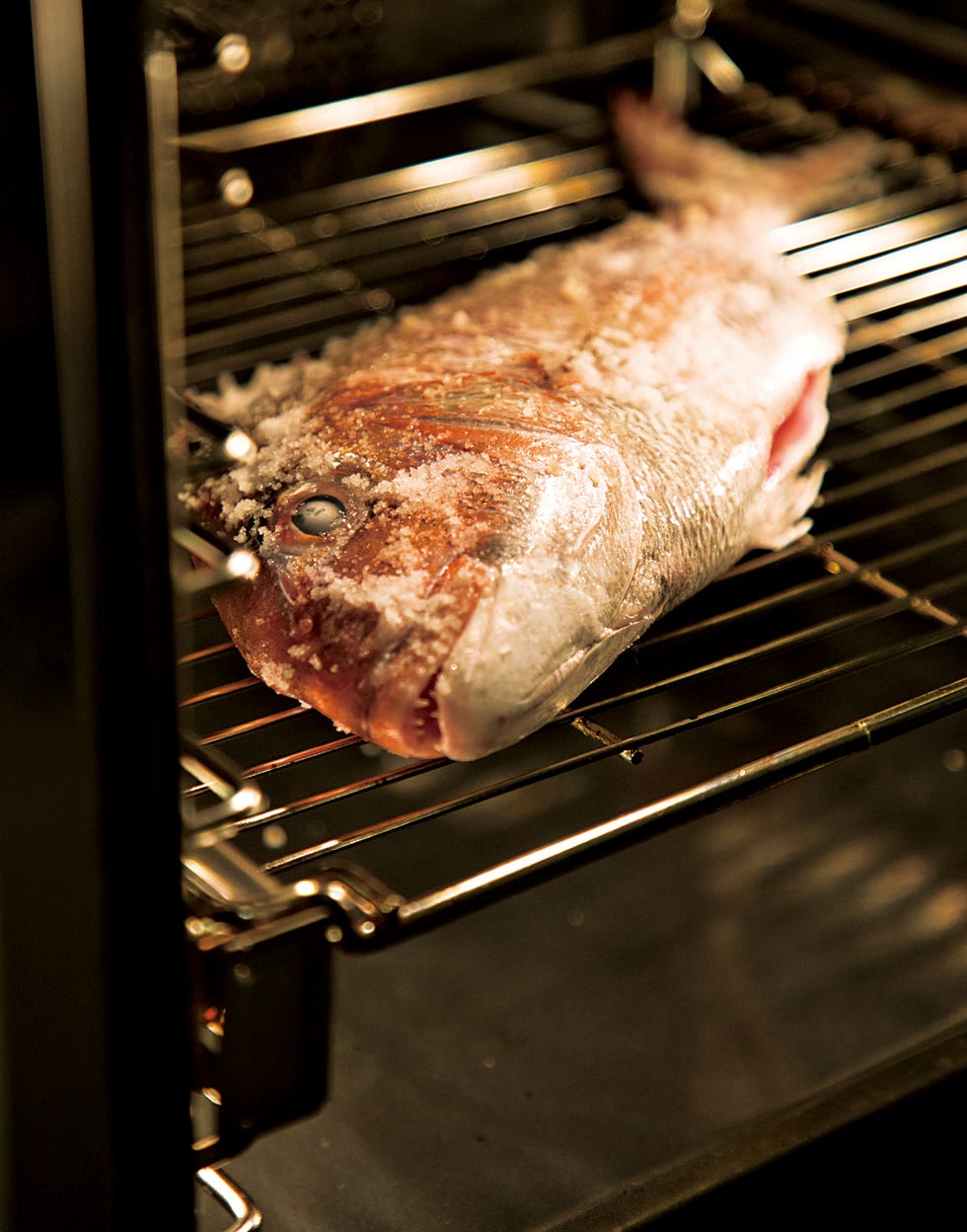 オーブンで鯛の塩焼き Baked SeaBream