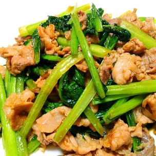 食感もおいしい!小松菜とえのきのおひたし