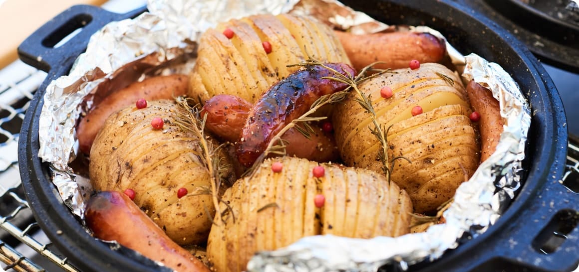 ほくほくハッセルバックポテトクラシル