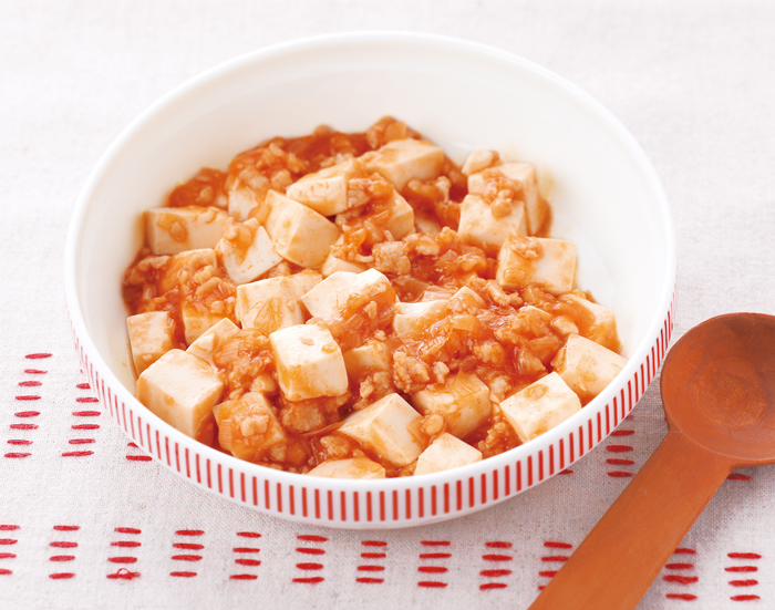 野菜たっぷり取り分け麻婆豆腐