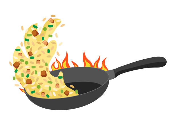 チャーハンのイラストイラスト画像とPSDフリー素材透過の無料ダウンロード - Pngtree