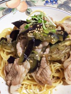 豚肉となすのアラビアータ
