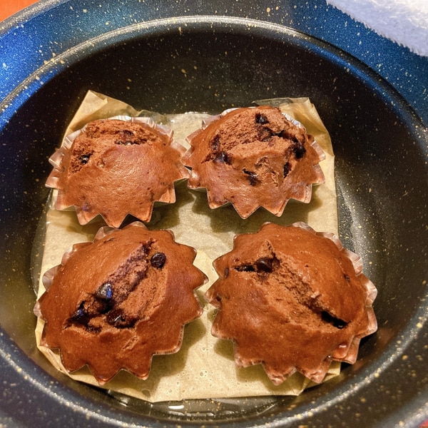 レンジで4分！超簡単！チョコチップ蒸しパンの作り方 chocolate chip steamed bread recipe