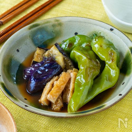 簡単作り置き カリカリじゃこと甘長とうがらしの炒め物