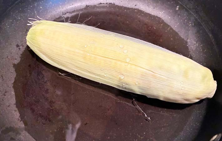 フライパンで美味しく!とうもろこし