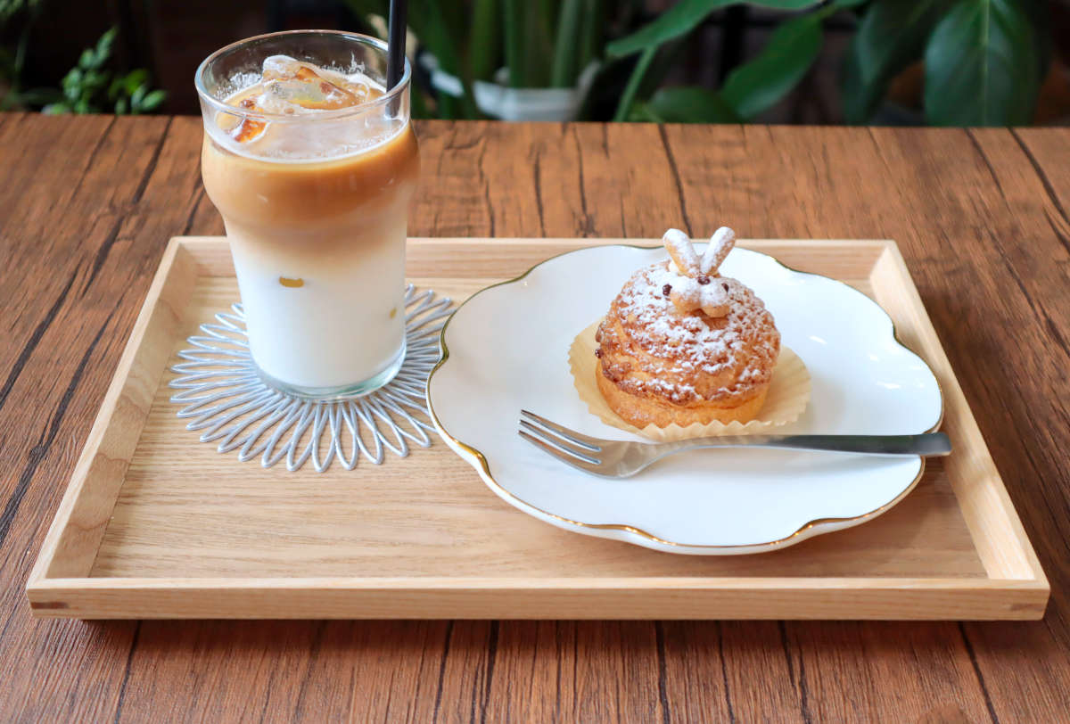 簡単可愛いクッキーシューでおうちカフェ🦤🧈🍓𓂃⚘