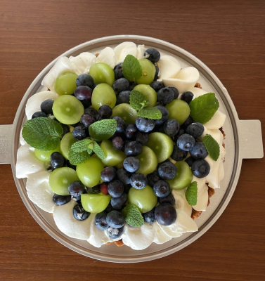 楽天市場 ブルーベリー三昧冷蔵便 ブルーベリー山盛りカスタードタルト・ブルーベリーベイクドチーズタルト・ブルーベリーのカントリーケーキ:オレンジローズ