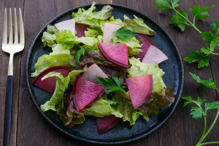 身体リセット3×3レシピ 紅芯大根のレモン漬サラダ by 山脇りこ大草直子の毎日AMARCAMARC