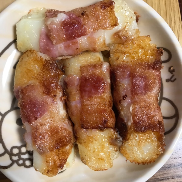 癖になる 甘ダレ餅ベーコン