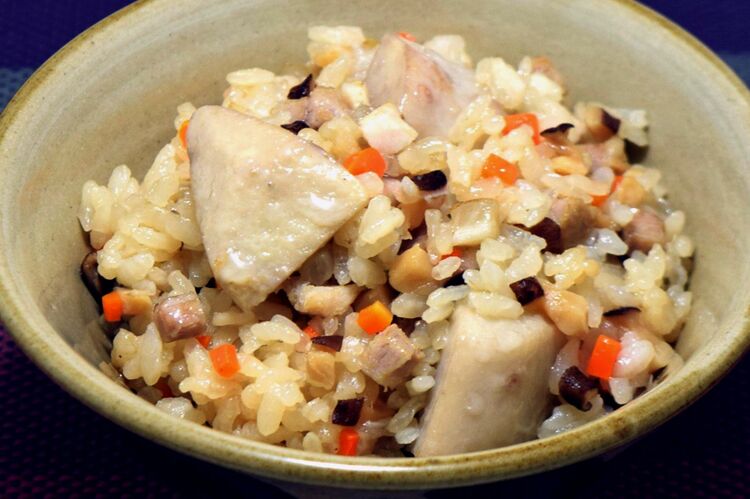 クファジューシー 沖縄風鶏の炊き込みごはん