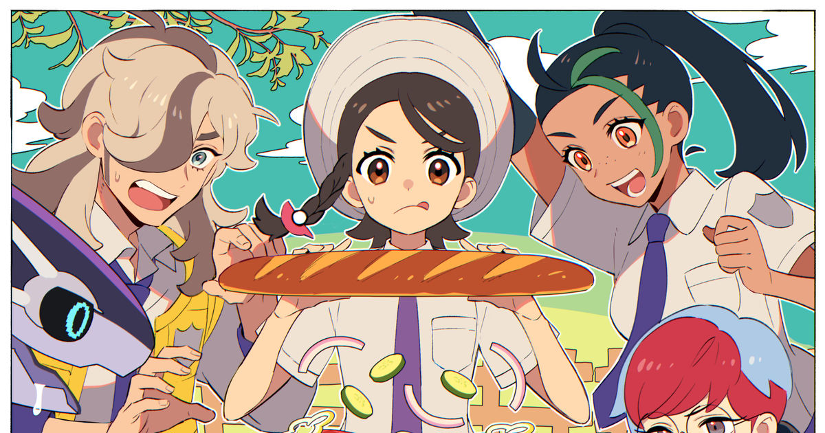 サンドウィッチちゃんPoke-P さんのイラスト - ニコニコ静画 イラスト