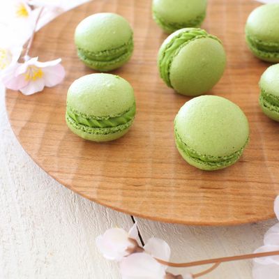 ミルクマカロンの作り方☆濃厚なダブルクリームのミルクマカロンです♪上手にマカロンを焼くコツをご紹介!-How to make Milkmacaroons- 料理研究家ゆかり