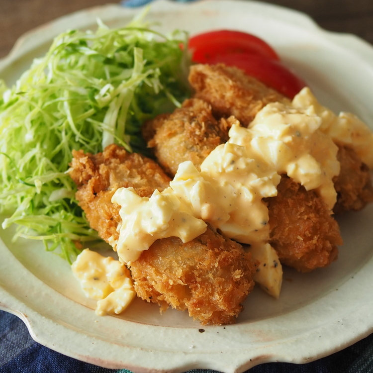 カキフライの作り方 タルタルソースレシピ- How to make Deep Fried Oysters