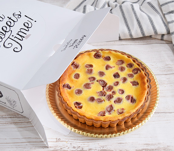 バレンタイン！100均の型でハートの「チョコレートタルト」板チョコで簡単