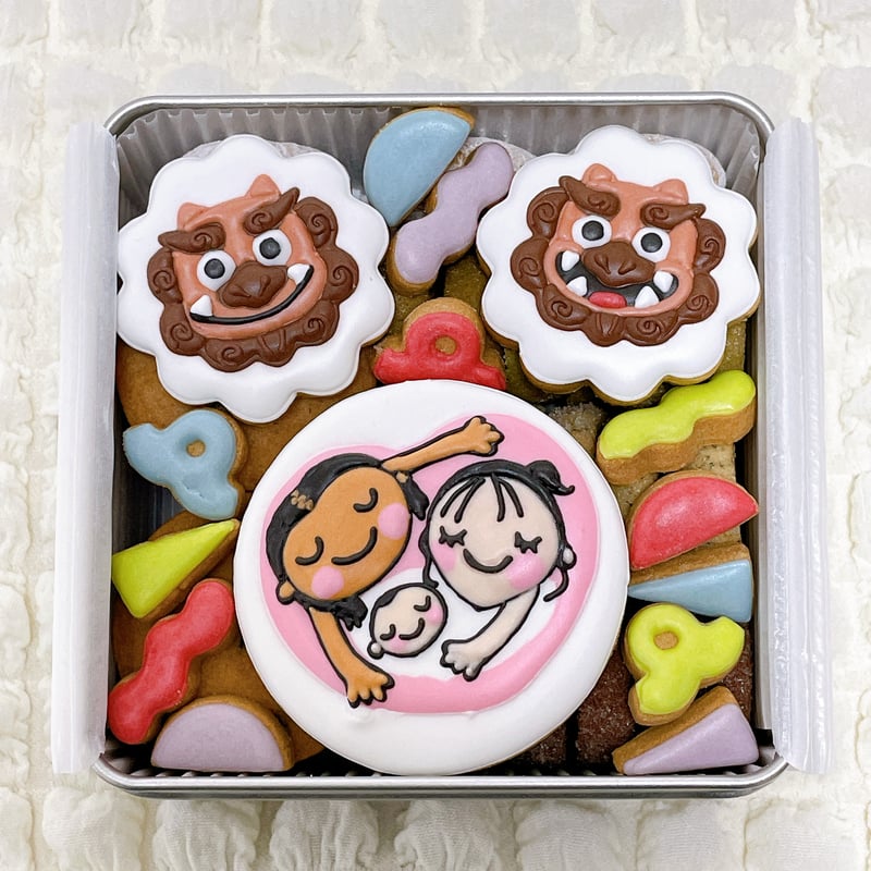 大型オーダーでした✨ イラストクッキー４枚 ふっくらクッキー４枚 楽器イラストクッキー４枚etcたくさんありがとうございました😊このキャラたちに対する愛が感じられますね♡ また機会があればよろしくお願い致します💖オーダークッキーオーダーアイシング