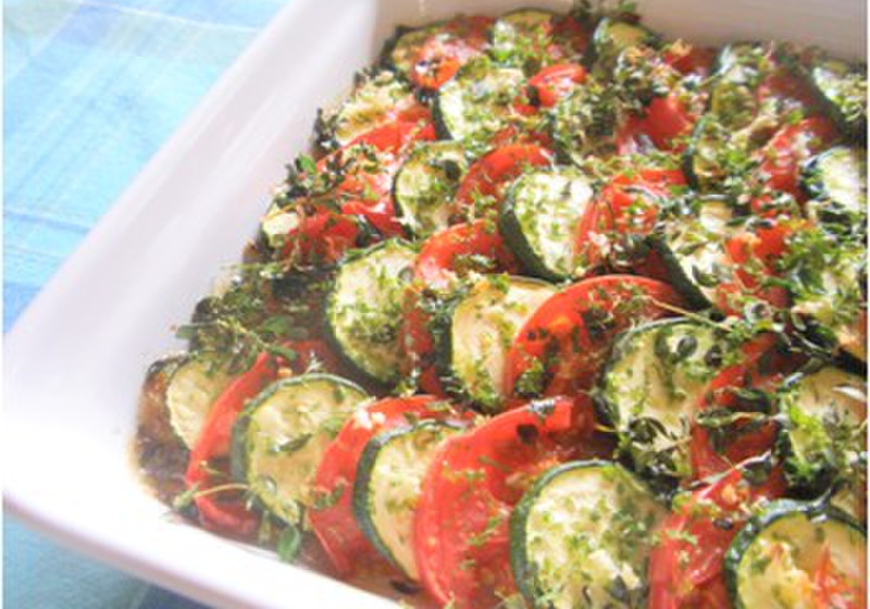 スズキと夏野菜のオーブン焼きレシピJOYL - J-オイルミルズ