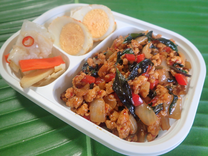 ゴロゴロ野菜のガパオ炒めきちんとレシピフードソムリエ