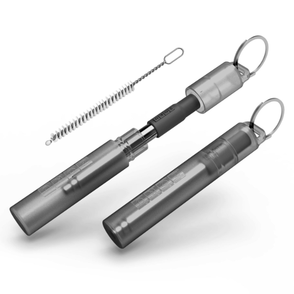 Amazon.co.jp: VTEERY みさストロー 竹 エコストロー 再利用可能 生分解性 無毒 無臭 環境にやさしい パーティー用品竹 ストロー× 10 +洗浄用ブラシ×2，L: ホーム＆キッチン