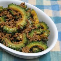 苦味がクセになる！ ゴーヤードライカレ