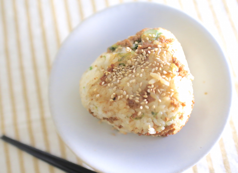 焼きおにぎり♪ベビースター＆味噌ごま味