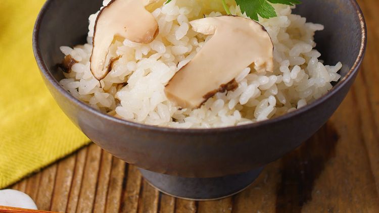 味付け簡単!白だし香る松茸ご飯の作り方