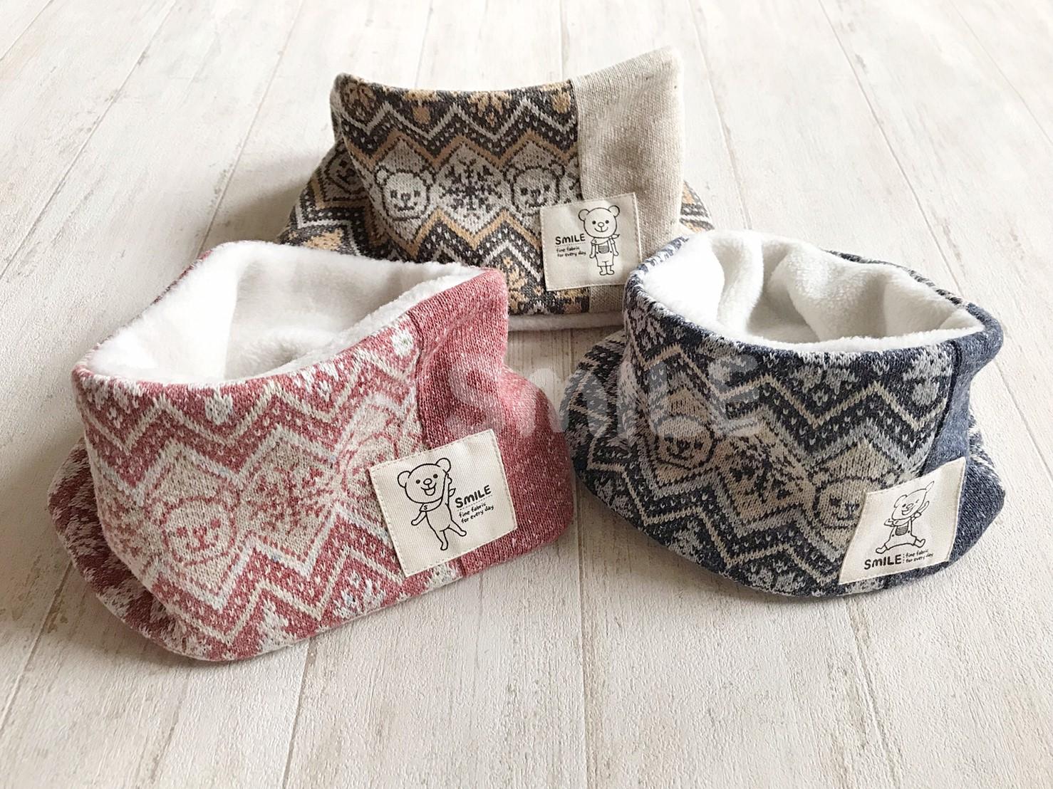 縫うのは一周だけ！簡単ネックウォーマーの作り方 feelmade