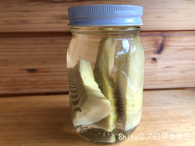 たけのこの皮むき