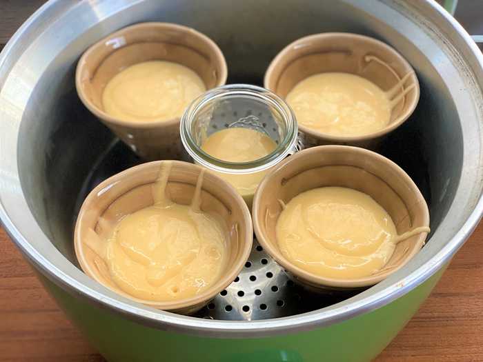 台湾式黒糖蒸しパン 大同電鍋使用可