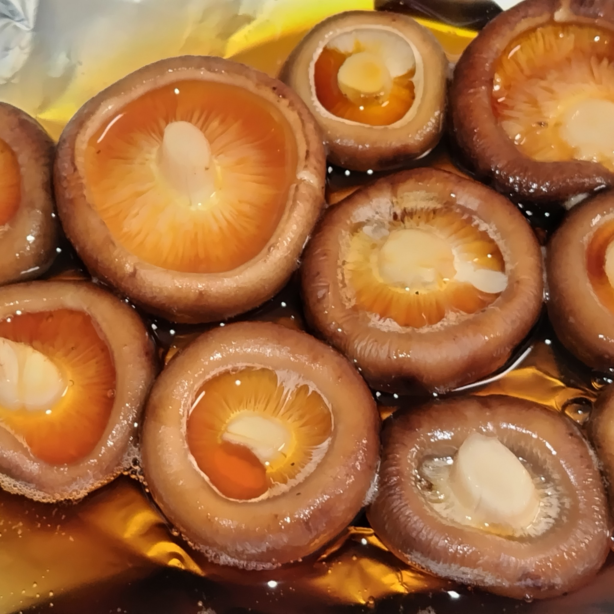 しいたけのマヨネーズ焼き魚焼きグリル使用