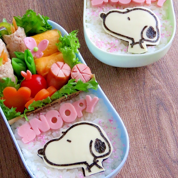 簡単海苔アートキャラ弁☆ねこあつめ3キャラ弁当♪
