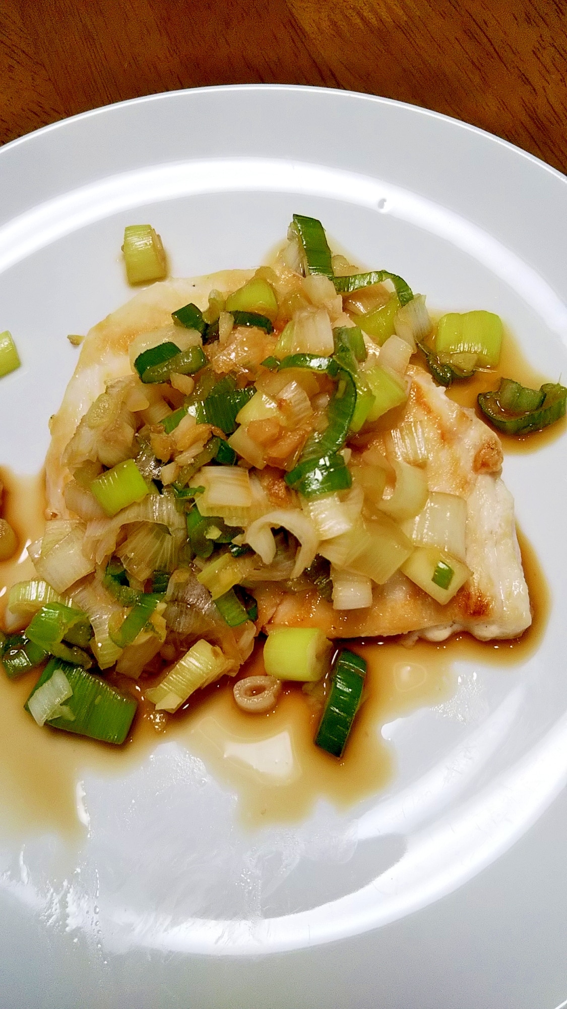 カジキのステーキ ～薬味ソースがけ～ - ～作るよろこび 食べるたのしみ～ わんレシピ 愛犬のための手作りごはんレシピ