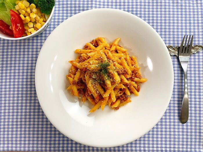 ＧＲＥＥＮ ＫＥＷＰＩＥ 大豆ミートのボロネーゼ ペンネ業務用商品キユーピ