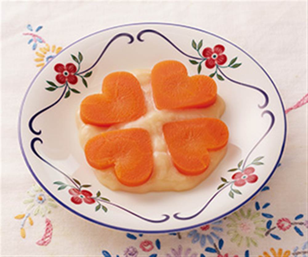 バナナプリンのロールケーキ風手軽にたのしむアレンジレシピキユーピー ベビーフード・幼児食