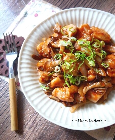 鶏肉と舞茸のマヨネーズ炒め♡ レシピ・作り方 by THANK YOU GOOD BYE♬ - 楽天レシピ