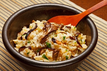 きのこのバターしょうゆご飯 - おすすめレシピダイエー食の情報