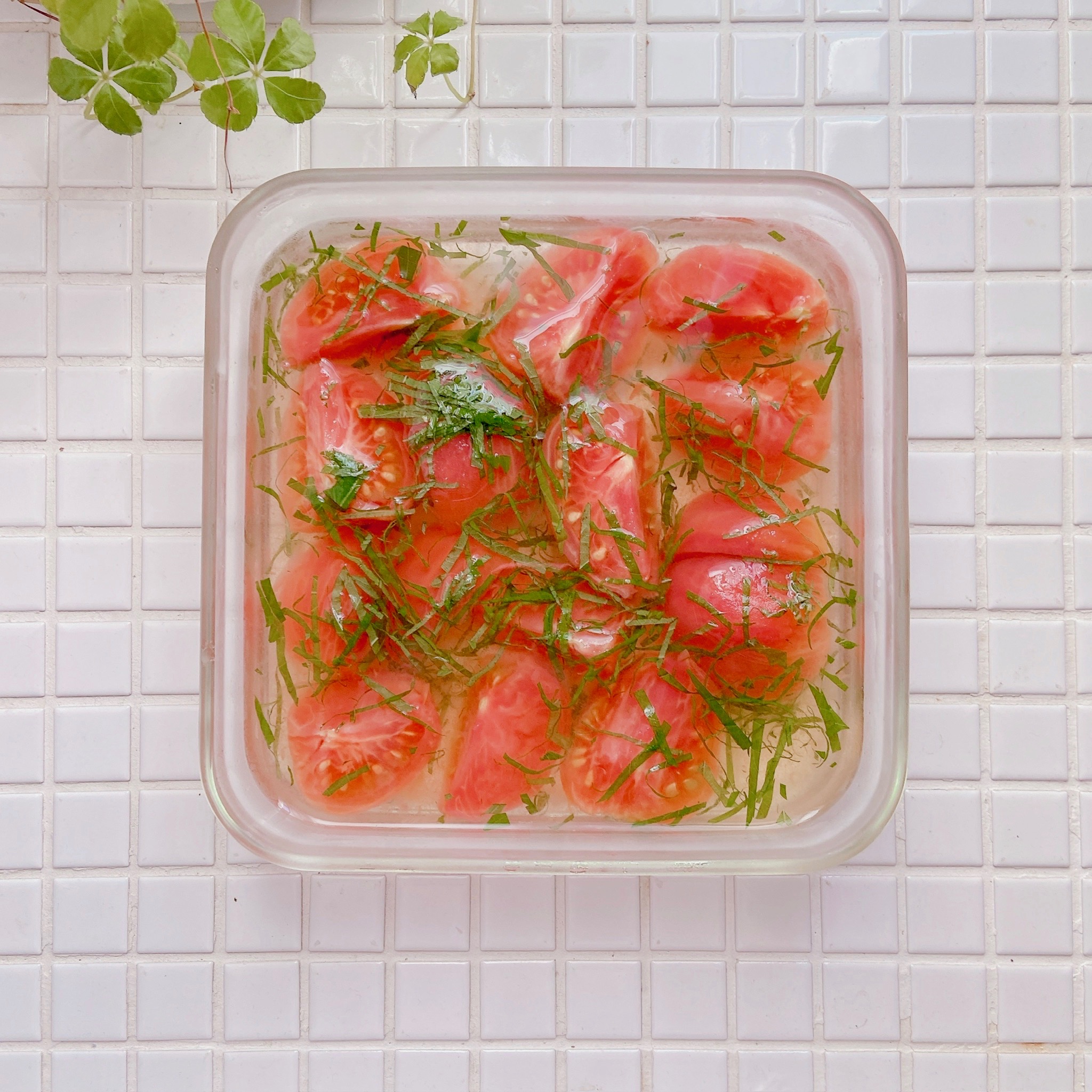 トマトdeぬか漬け♪