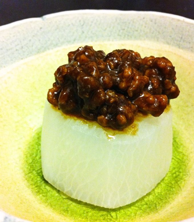 ふろふき風大根 ひき肉あんかけ 圧力なべモードレシピティファール公式サイト