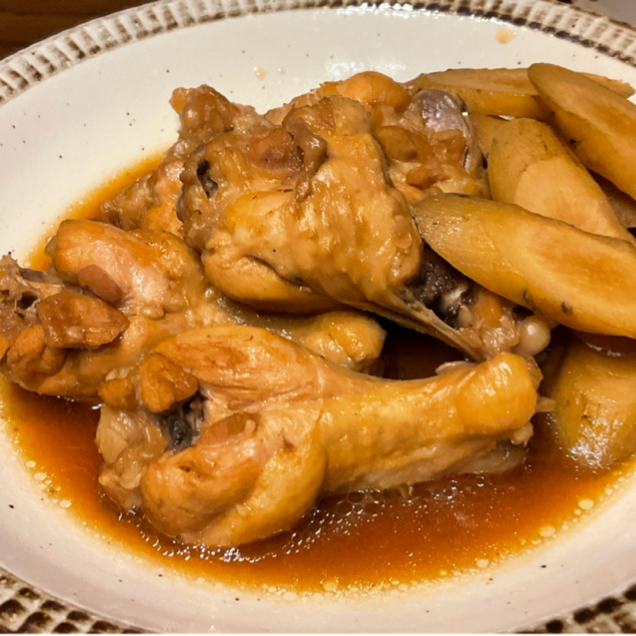 ◇圧力鍋で鶏手羽の黒酢煮fellowの美味しい物大好き