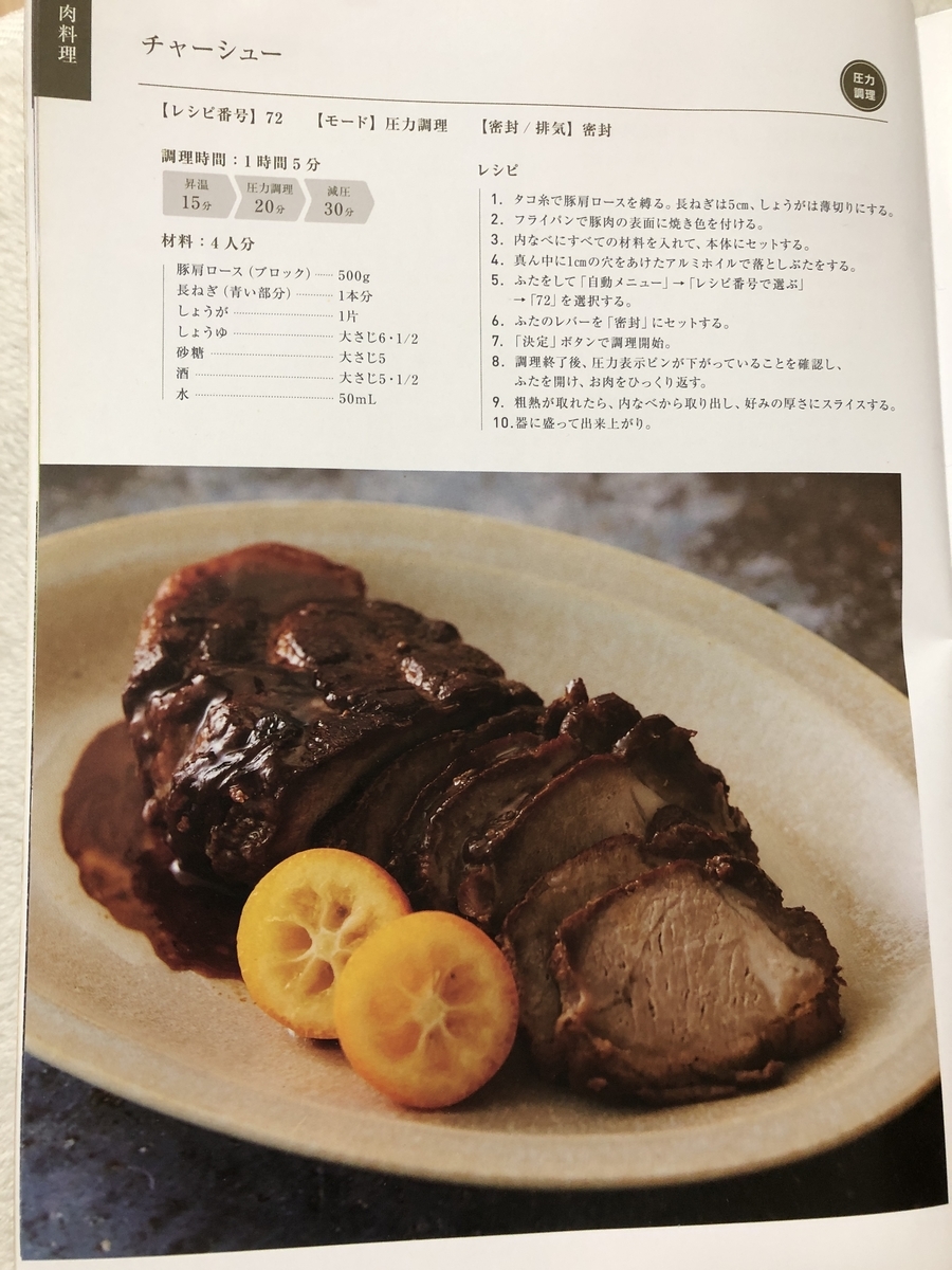 レシピ 豚もも肉で作る煮豚～電気圧力なべ使用～ようでん