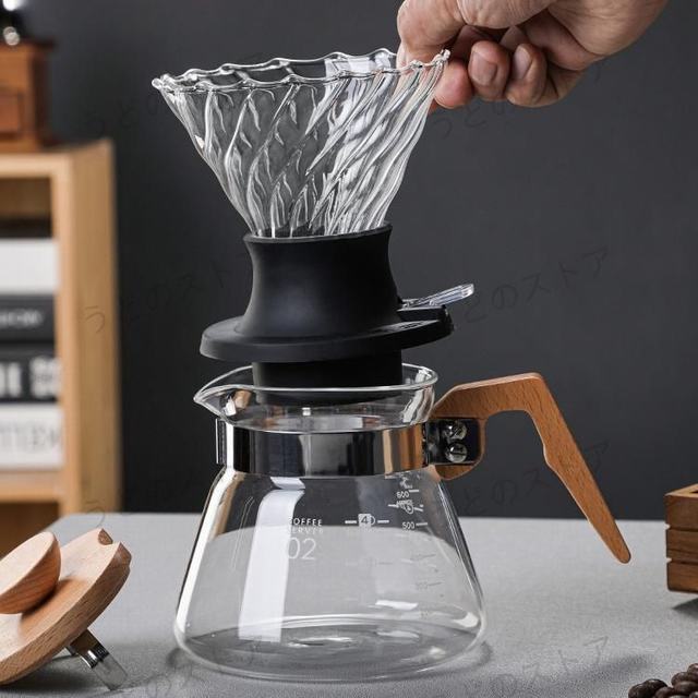 ドリップコーヒーセット ハンドドリップ用品セット コーヒー ハンドドリップポット ケトル ペーパーフィルター フィルター ドリッパー コーヒーサーバー家庭用プレゼント コーヒードリップ ハンドドリ Amazonコーヒードリッパー ドリッパー コーヒードリップ器具