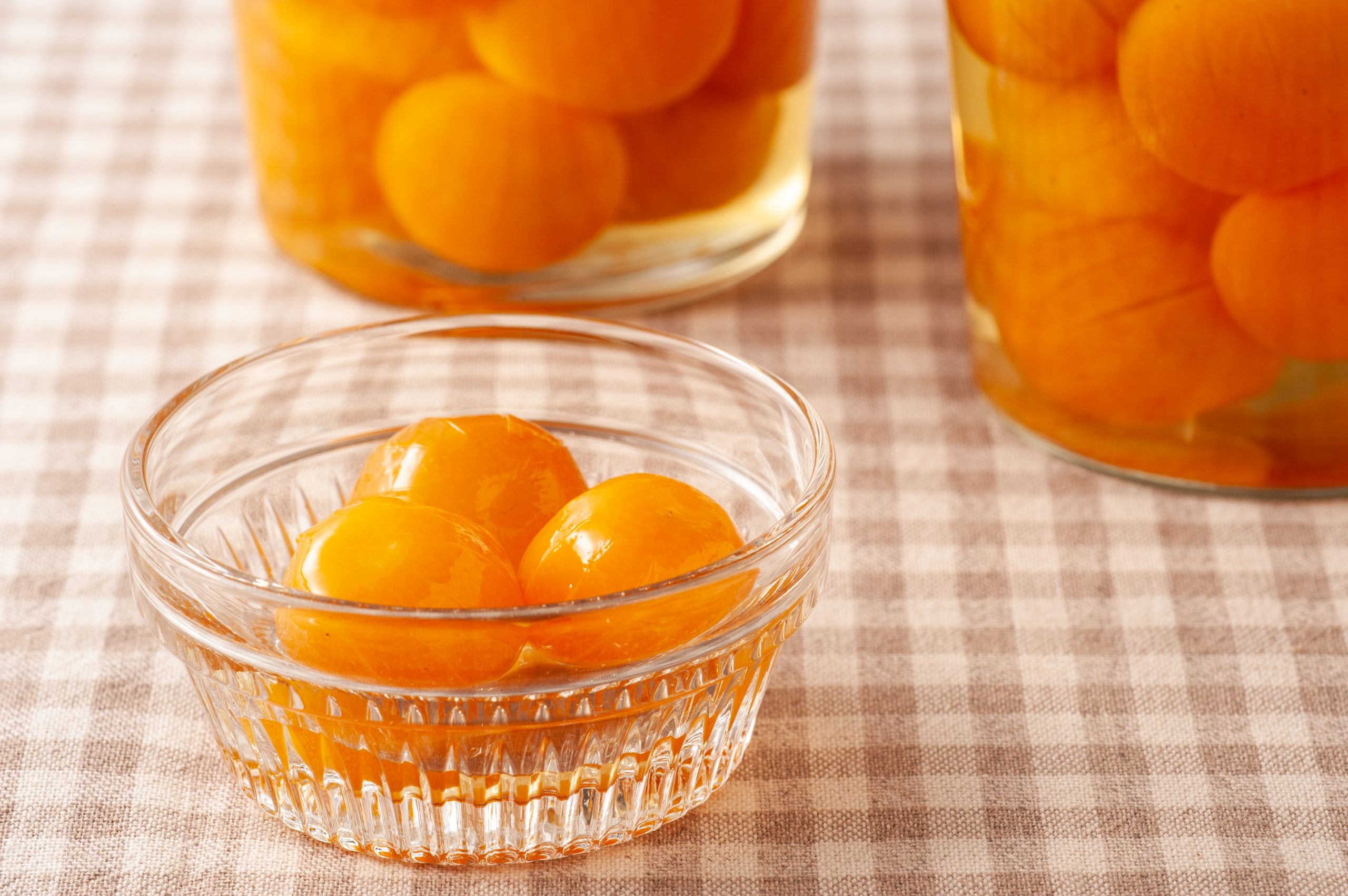 オレンジのコンポート