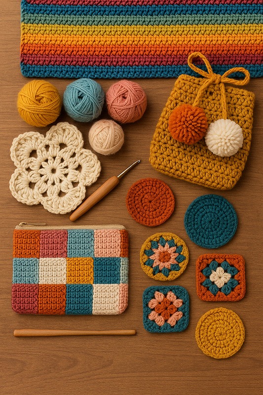 三つ編みするだけ 家にある余り毛糸を有効活用♪厚手のコースター作り : happy-go-lucky -心地いい暮らしのコツ- Powered byライブドアブログ