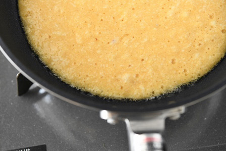 かりっ！とろふわ！スキレットで山芋焼き