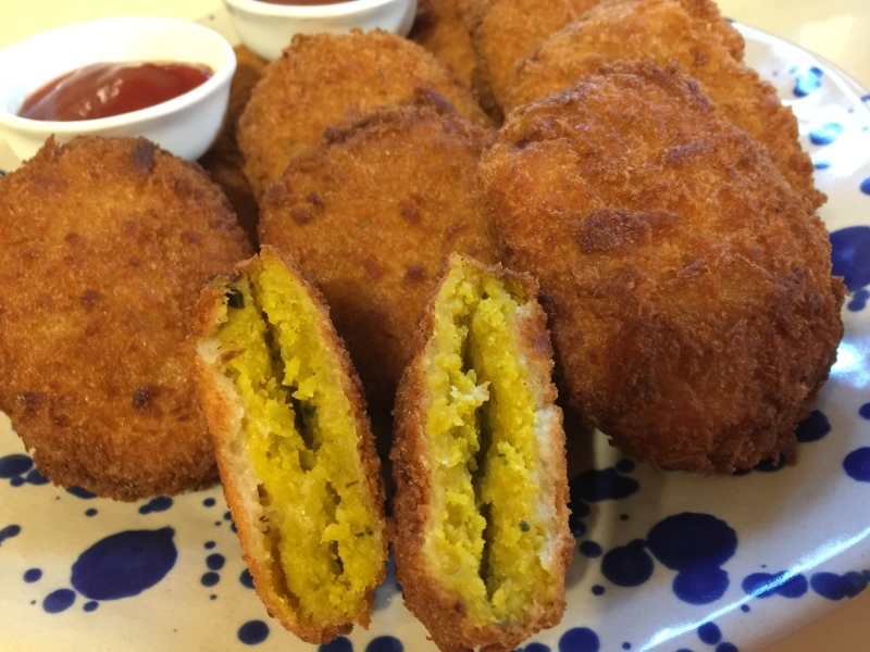 冷凍かぼちゃコロッケ 10個入入り数20個ケース売り業務スーパー 業務スーパ