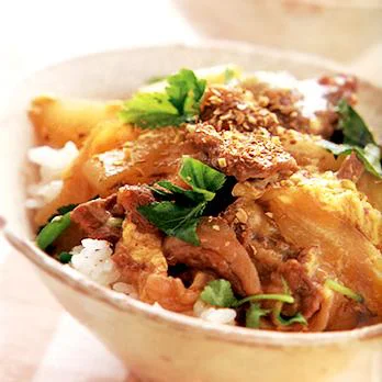 めんつゆで味付け簡単 牛丼