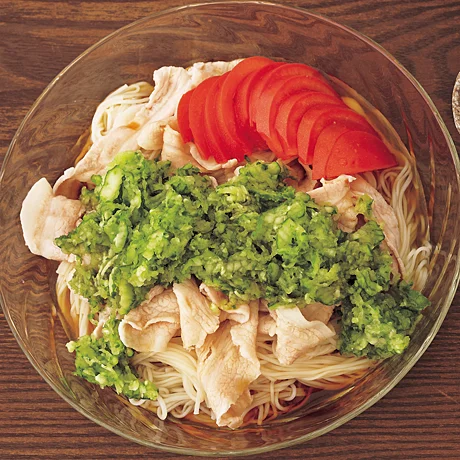 きゅうりのごまみそマヨ和えサラダ