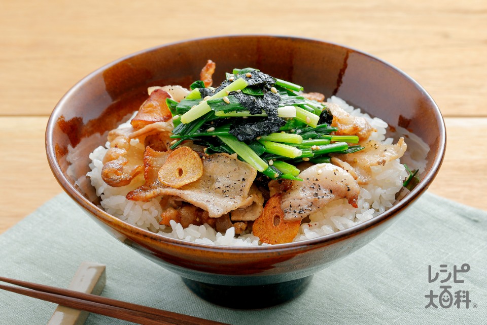 青梗菜と豚肉のオイスターあんかけ丼 by mii☆14クックパッド簡単おいしいみんなのレシピが392万品