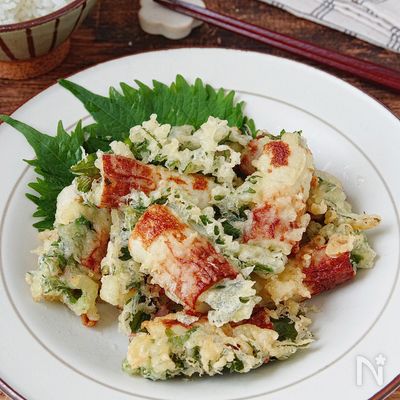 ☆きすと大葉の天ぷら☆