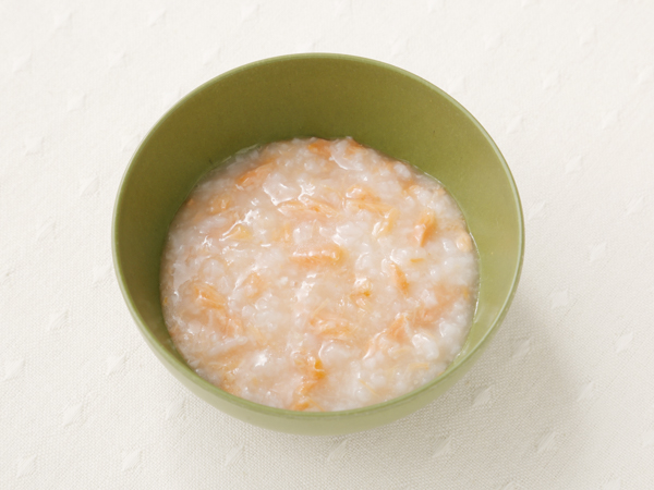 離乳食のアレンジレシピ＞にんじん・かぶのおじや＋鶏ささみ・豆腐坂ノ途中100年先もつづく、農業を