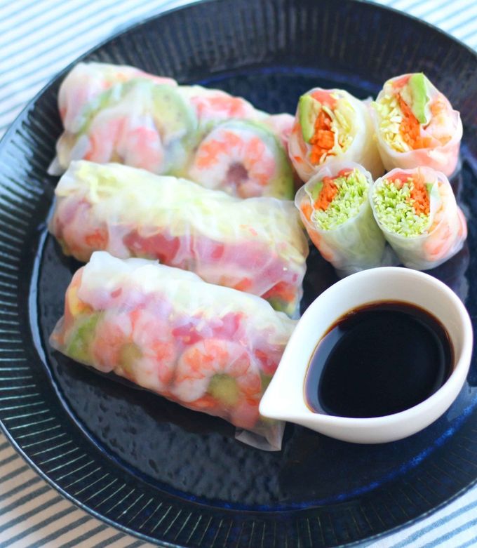 ごま油, キャベツ, ライスペーパー & 豚ひき肉 の レシピ